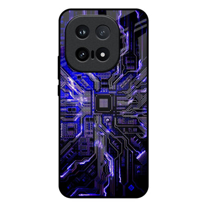 Techno Color Pattern IQOO 15 5G Glass Back Cover Online