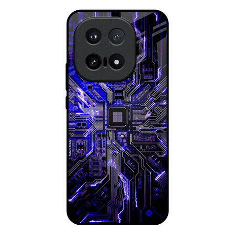Techno Color Pattern IQOO 15 5G Glass Back Cover Online