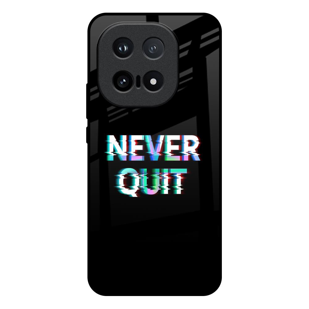 Never Quit IQOO 15 5G Glass Back Cover Online