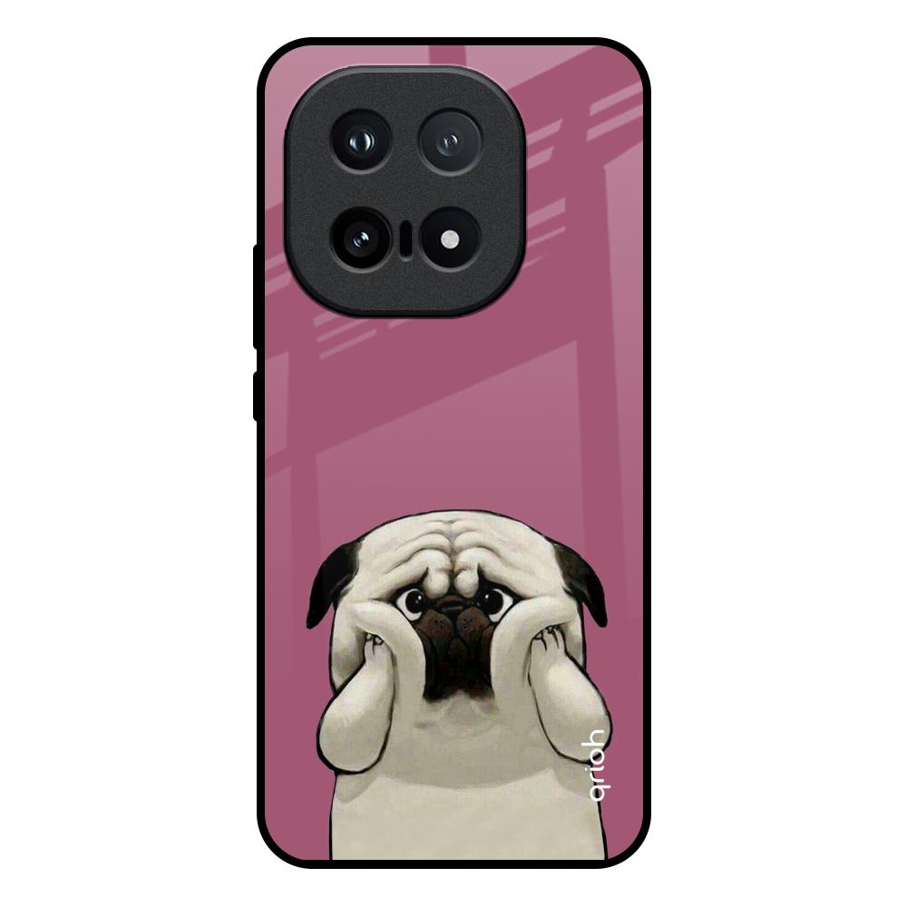 Funny Pug Face IQOO 15 5G Glass Back Cover Online