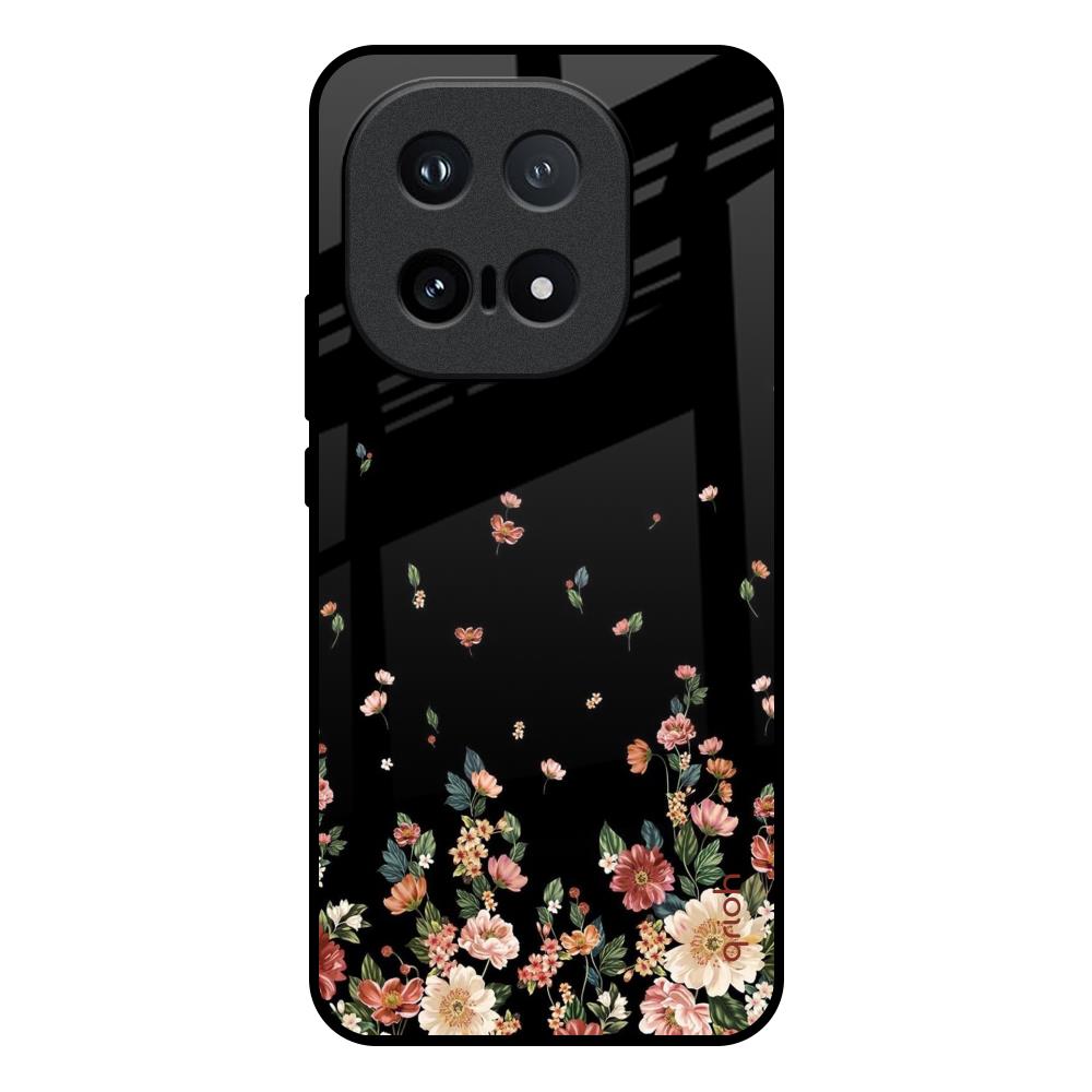 Floating Floral Print IQOO 15 5G Glass Back Cover Online
