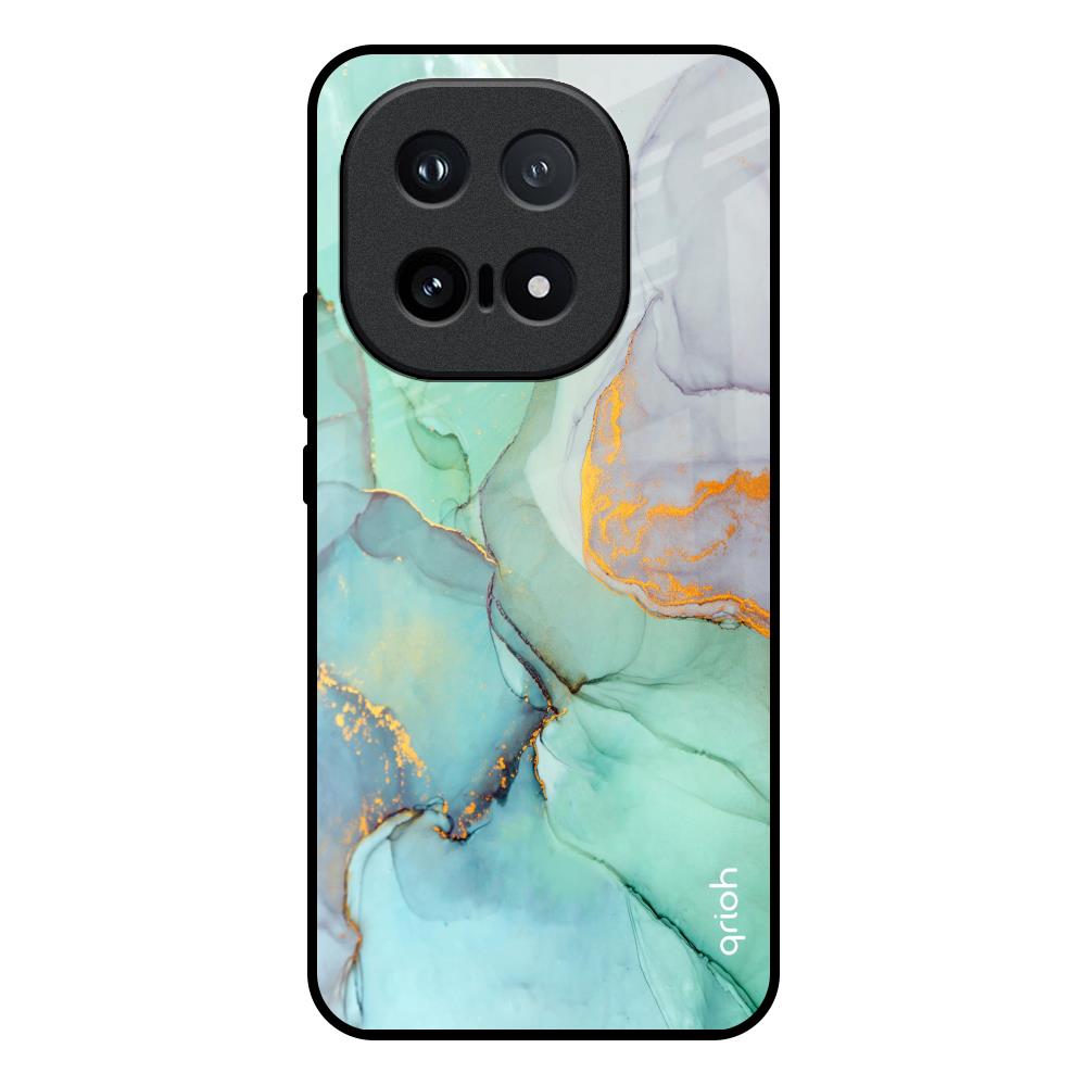 Green Marble IQOO 15 5G Glass Back Cover Online