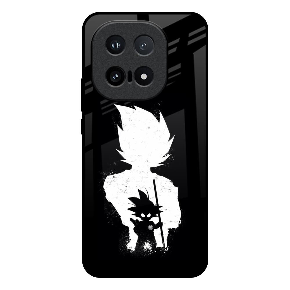 Monochrome Goku IQOO 15 5G Glass Back Cover Online