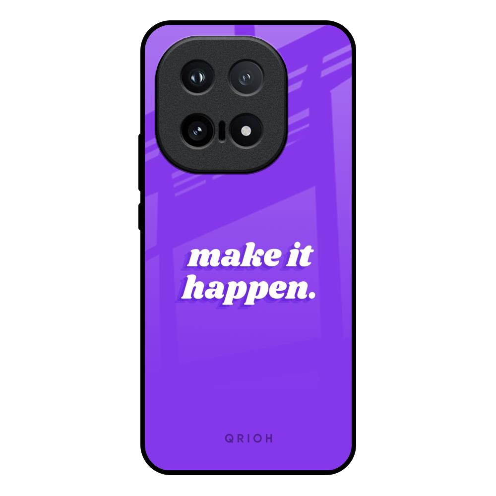 Make it Happen IQOO 15 5G Glass Back Cover Online