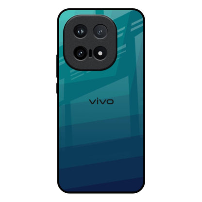 Green Triangle Pattern IQOO 15 5G Glass Back Cover Online