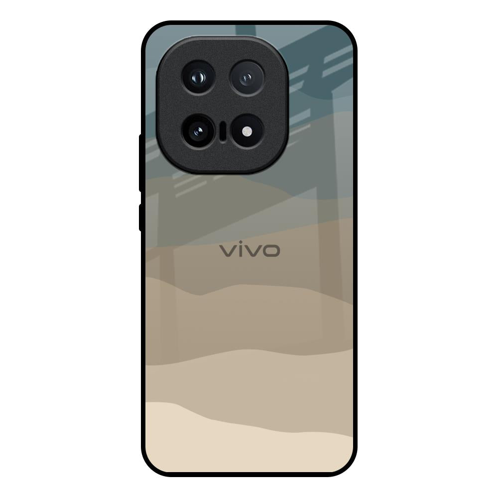Abstract Mountain Pattern IQOO 15 5G Glass Back Cover Online