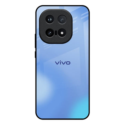 Vibrant Blue Texture IQOO 15 5G Glass Back Cover Online