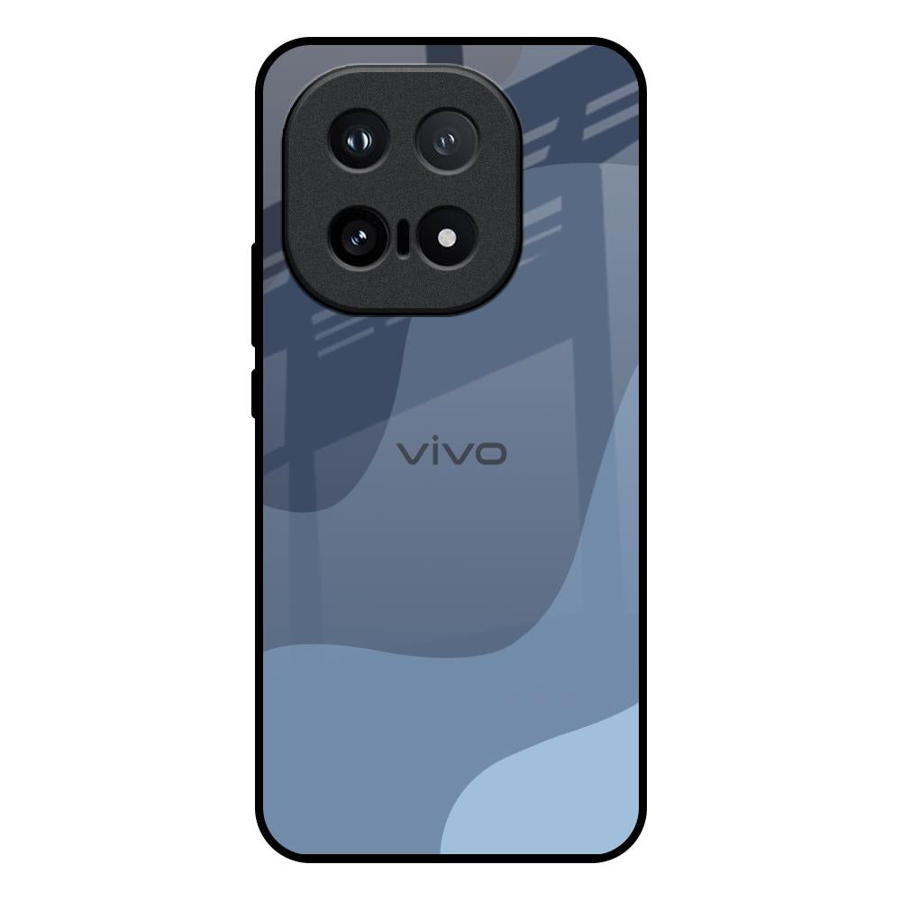 Navy Blue Ombre IQOO 15 5G Glass Back Cover Online