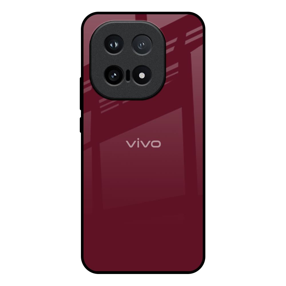 Classic Burgundy IQOO 15 5G Glass Back Cover Online