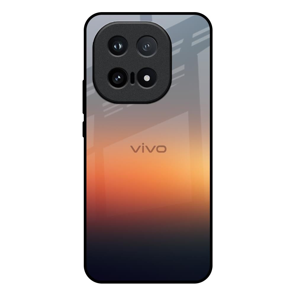 Aesthetic Orange IQOO 15 5G Glass Back Cover Online