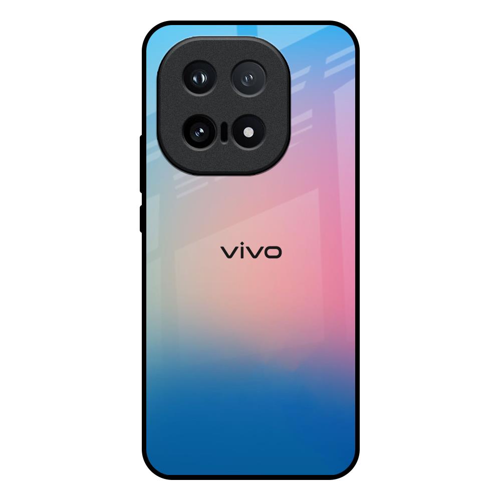 Blue & Pink Ombre IQOO 15 5G Glass Back Cover Online