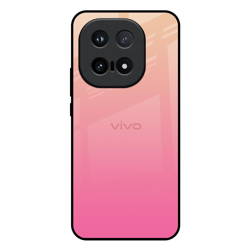 Pastel Pink Gradient IQOO 15 5G Glass Back Cover Online
