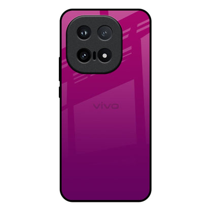 Magenta Gradient IQOO 15 5G Glass Back Cover Online