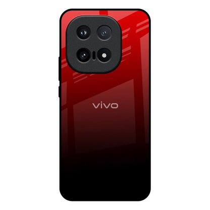 Maroon Faded IQOO 15 5G Glass Back Cover Online