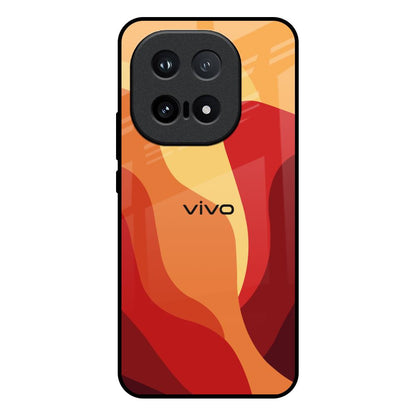 Magma Color Pattern IQOO 15 5G Glass Back Cover Online