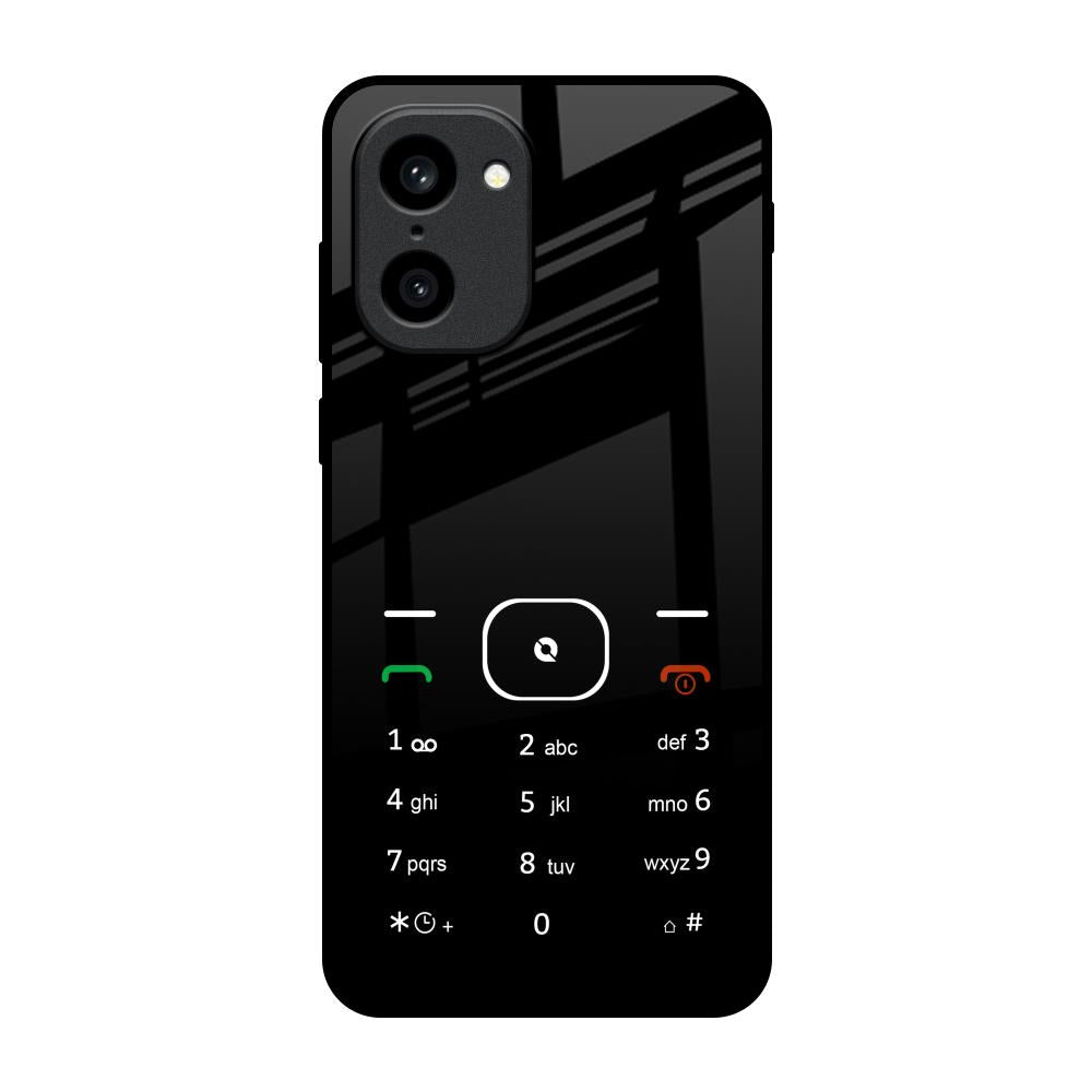 Classic Keypad Pattern OnePlus 15R 5G Glass Back Cover Online