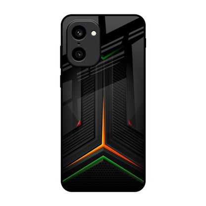 Modern Ultra Chevron OnePlus 15R 5G Glass Back Cover Online