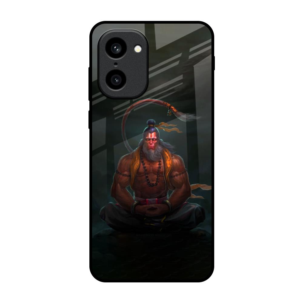 Lord Hanuman Animated OnePlus 15R 5G Glass Back Cover Online