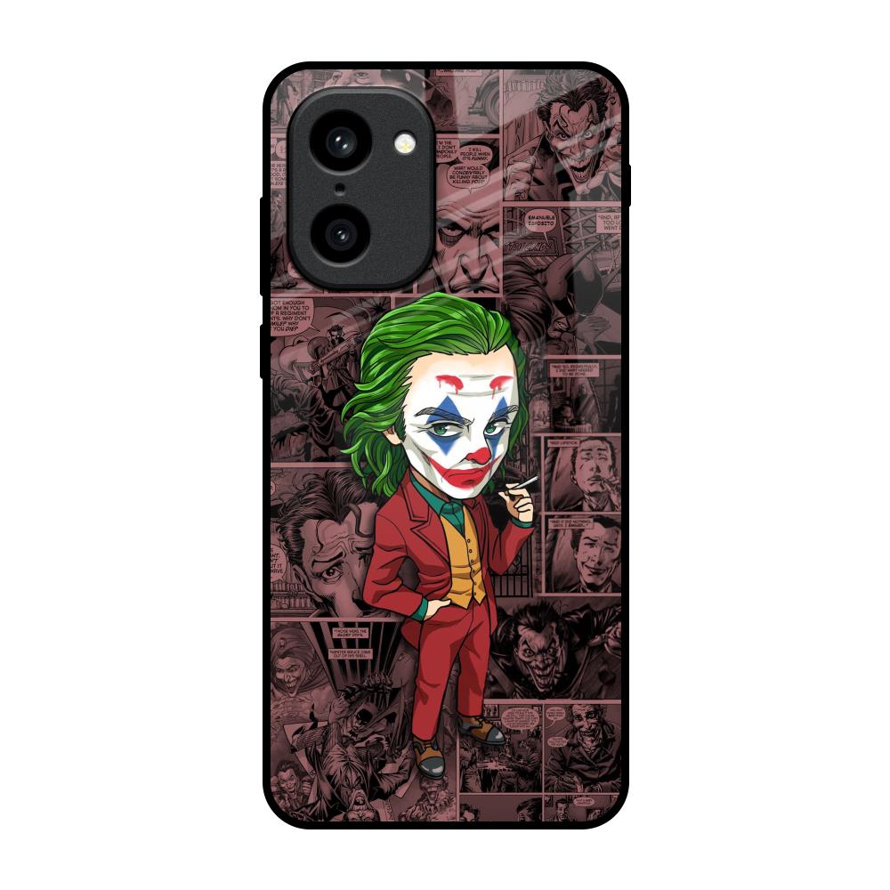 Joker Cartoon OnePlus 15R 5G Glass Back Cover Online