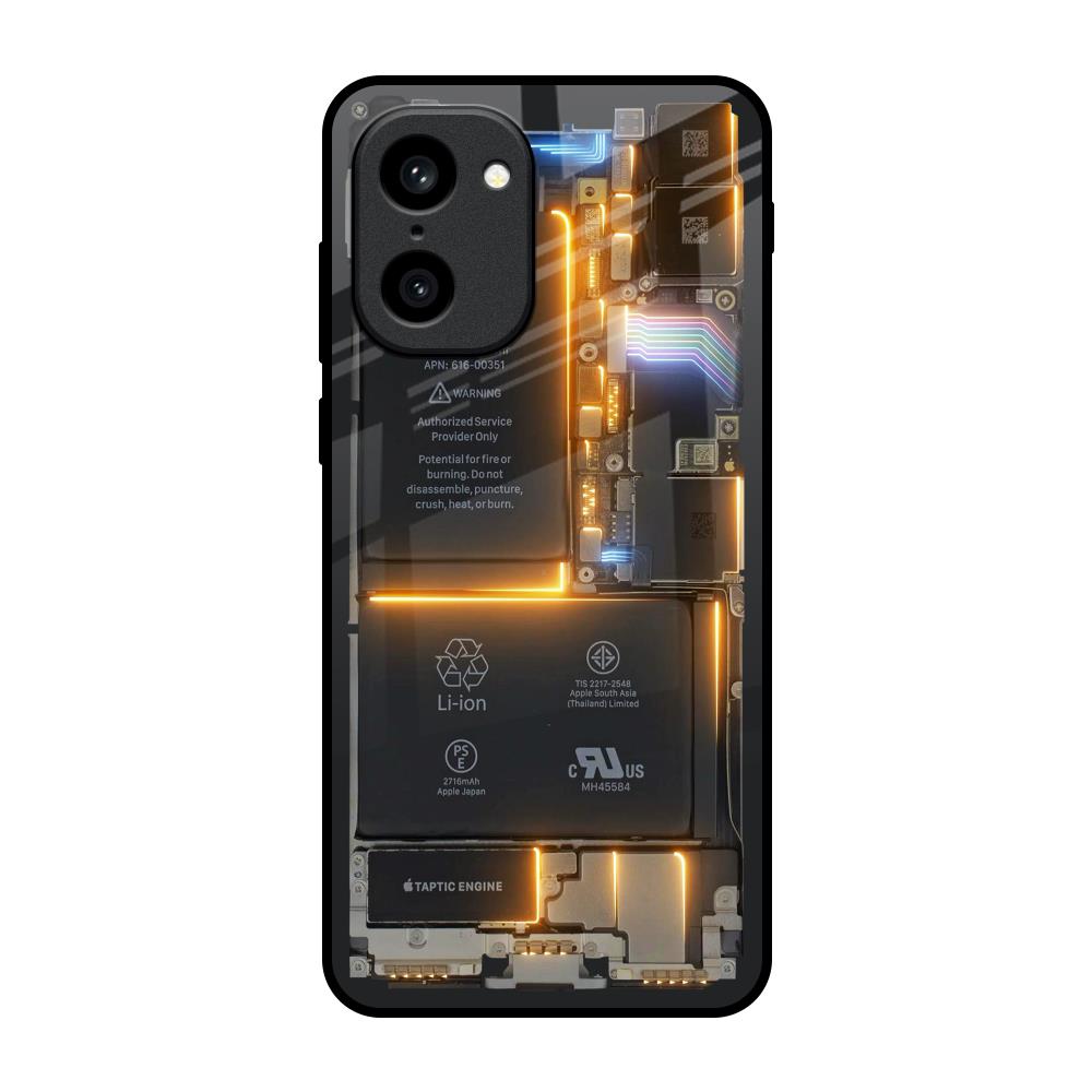 Glow Up Skeleton OnePlus 15R 5G Glass Back Cover Online