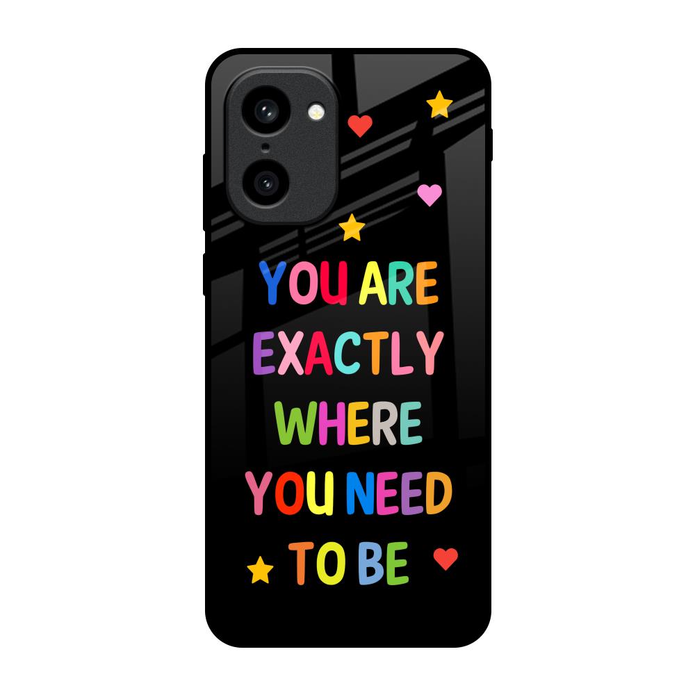 Magical Words OnePlus 15R 5G Glass Back Cover Online