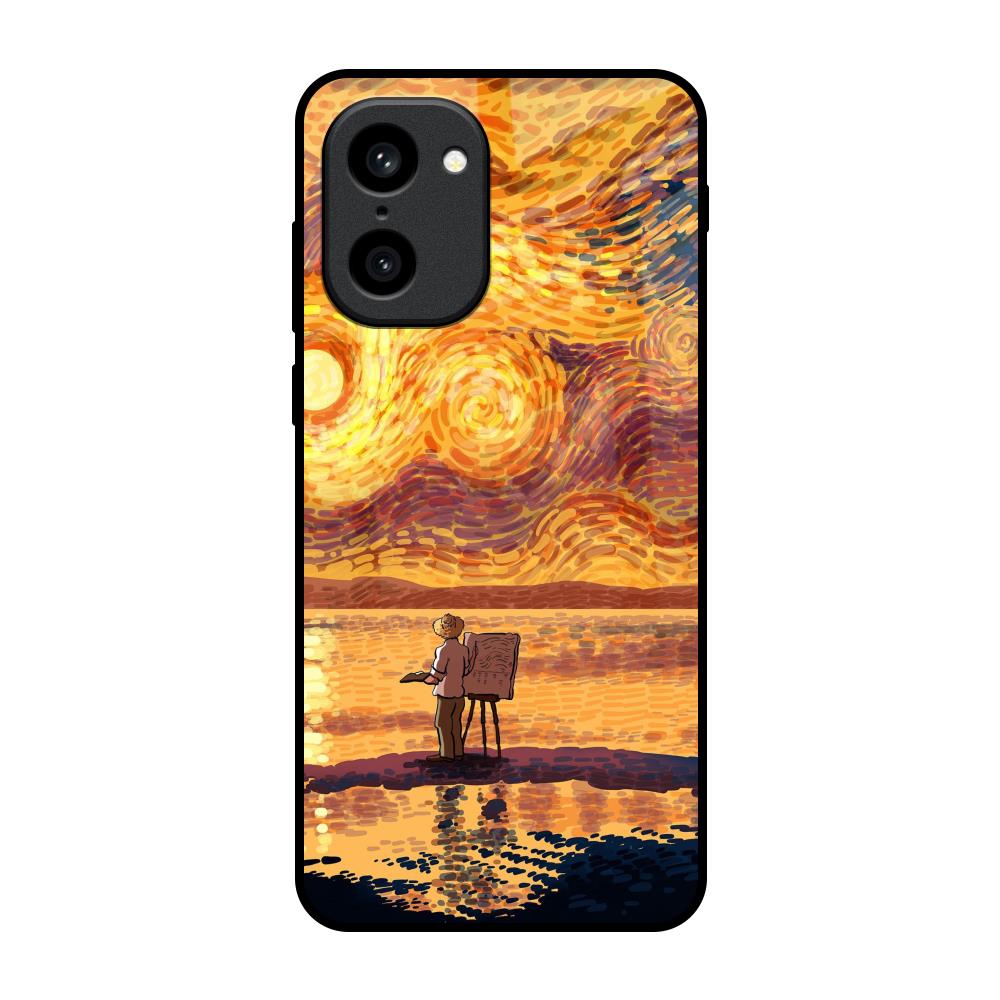 Sunset Vincent OnePlus 15R 5G Glass Back Cover Online
