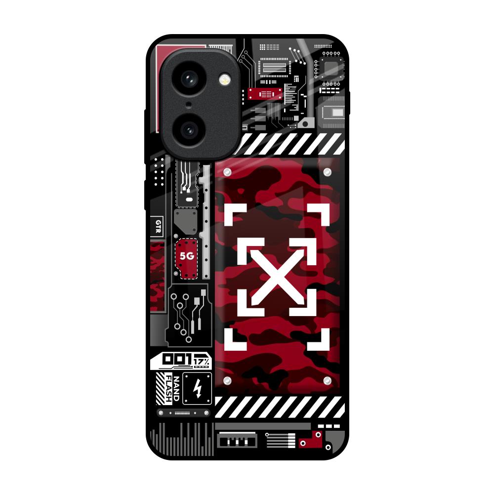 Technology Art OnePlus 15R 5G Glass Back Cover Online