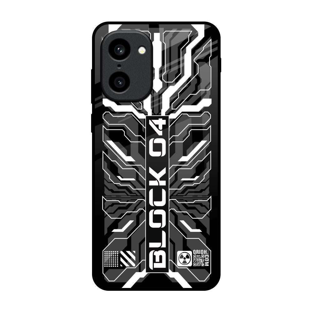 Monochrome Magic OnePlus 15R 5G Glass Back Cover Online