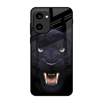 Angry Black Tiger OnePlus 15R 5G Glass Back Cover Online