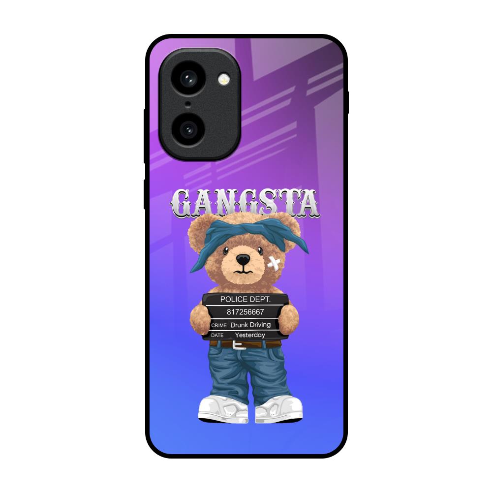 Gangsta Bear OnePlus 15R 5G Glass Back Cover Online