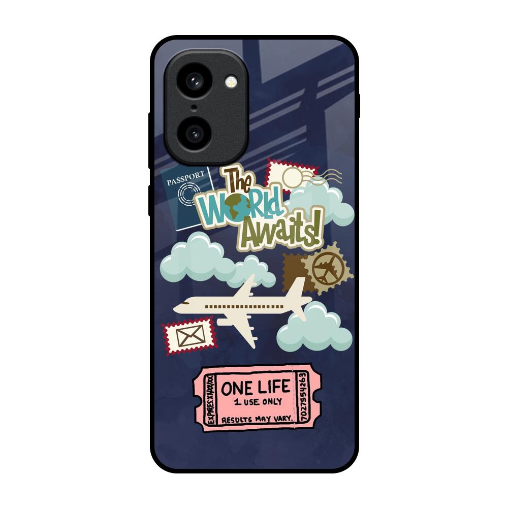 Tour The World OnePlus 15R 5G Glass Back Cover Online