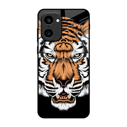 Angry Tiger OnePlus 15R 5G Glass Back Cover Online