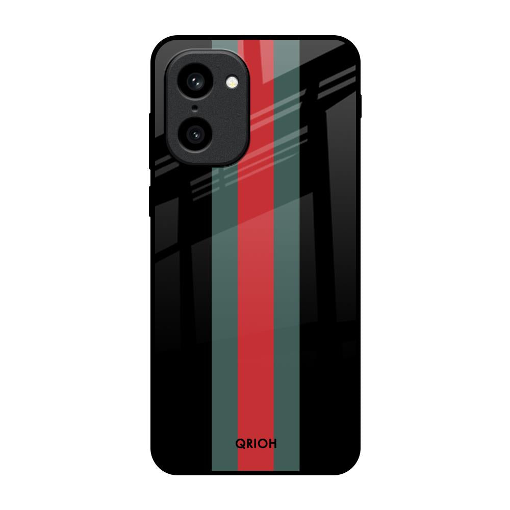 Vertical Stripes OnePlus 15R 5G Glass Back Cover Online