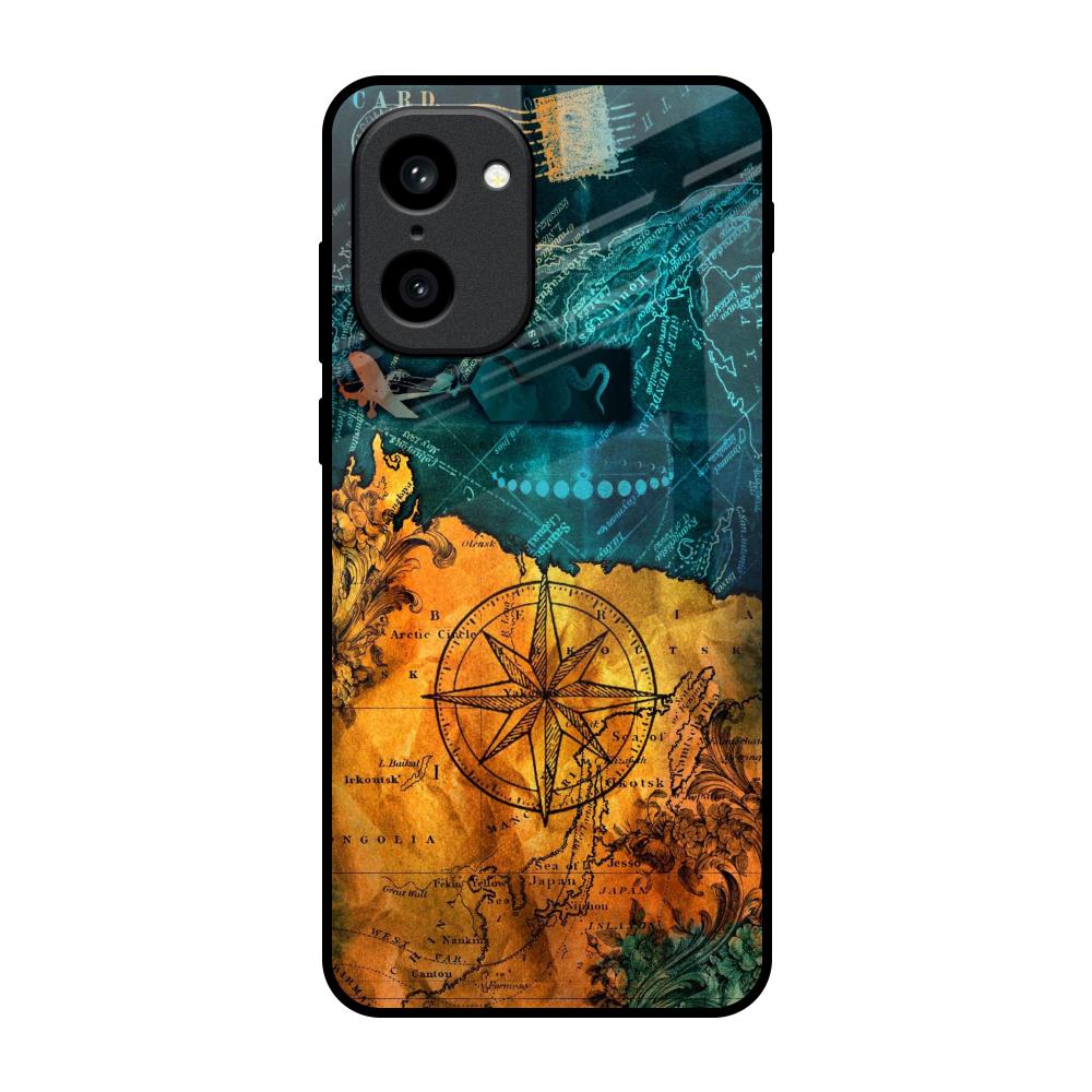 Architecture Map OnePlus 15R 5G Glass Back Cover Online