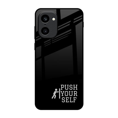 Push Your Self OnePlus 15R 5G Glass Back Cover Online