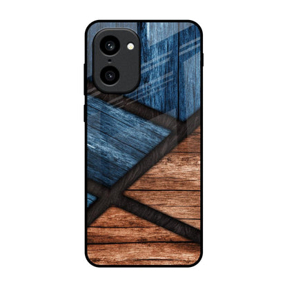 Wooden Tiles OnePlus 15R 5G Glass Back Cover Online