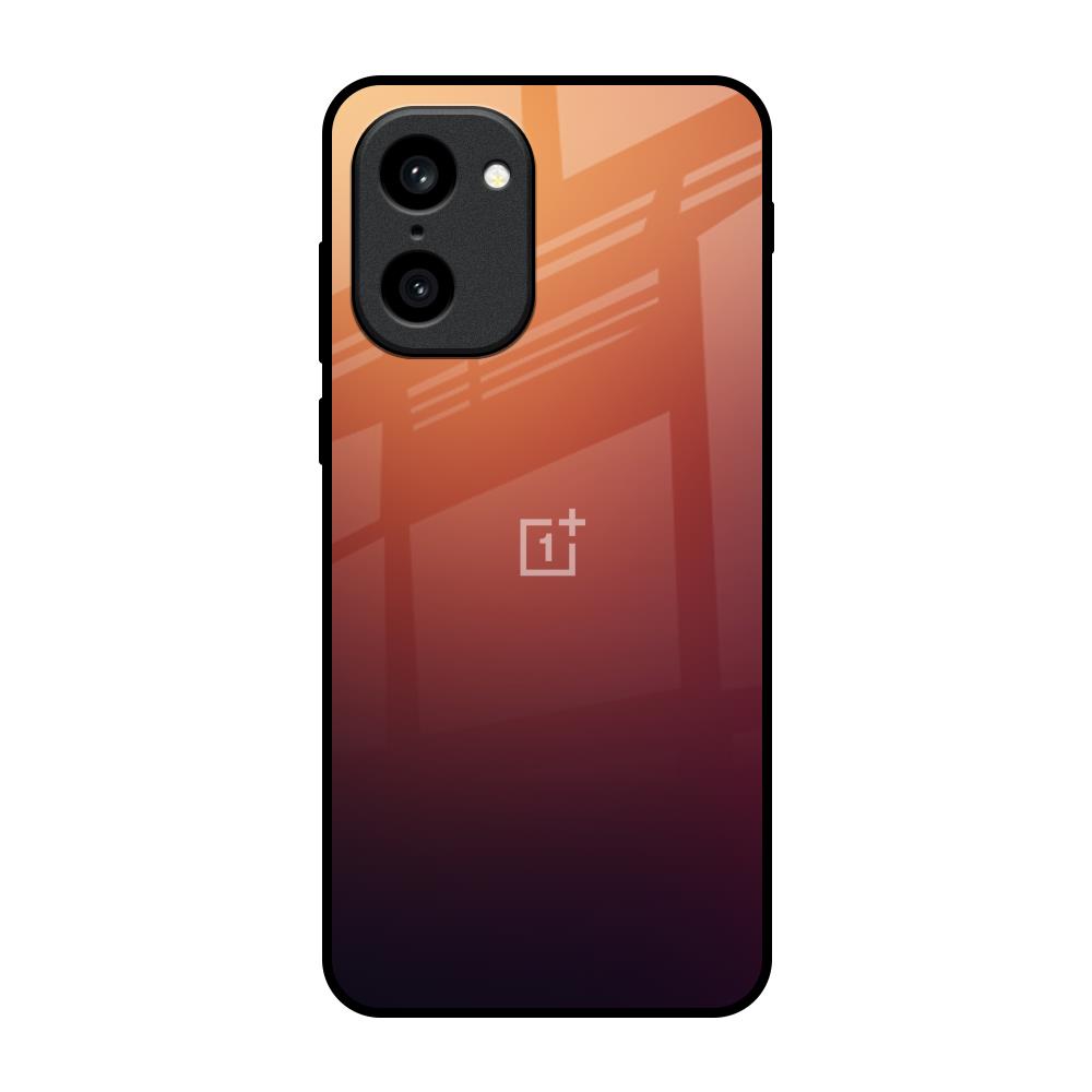 Sunset Background OnePlus 15R 5G Glass Back Cover Online