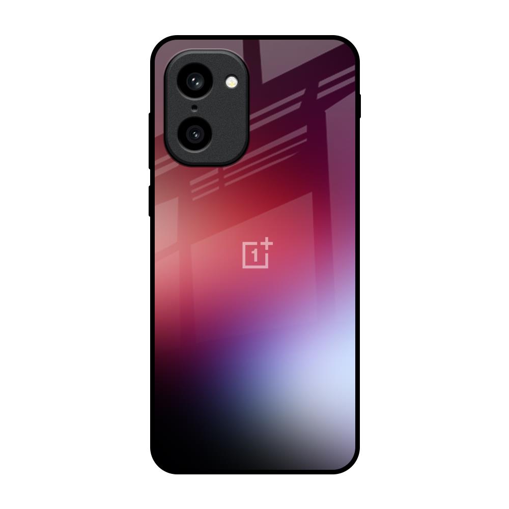 Gaussian Red OnePlus 15R 5G Glass Back Cover Online