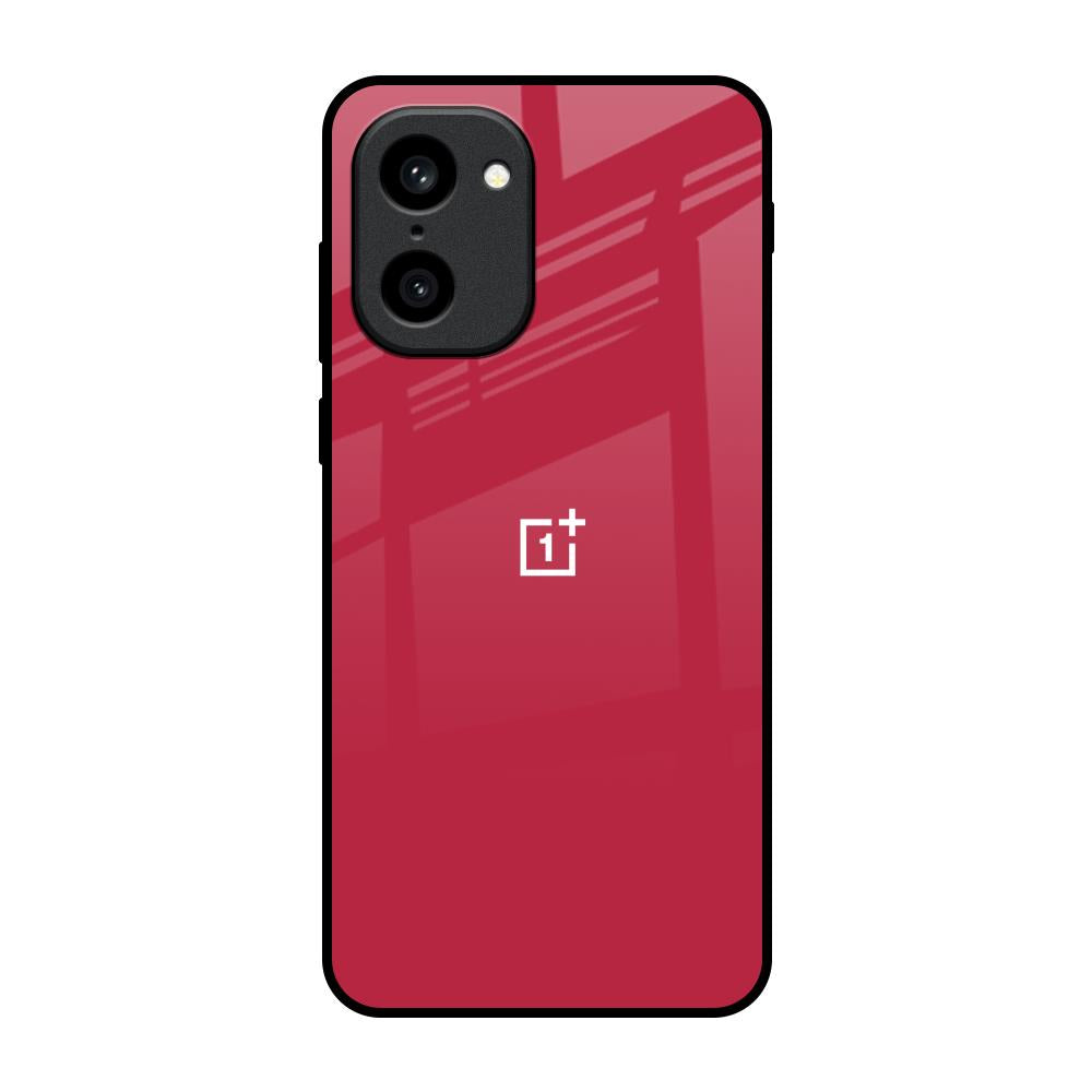 Solo Maroon OnePlus 15R 5G Glass Back Cover Online