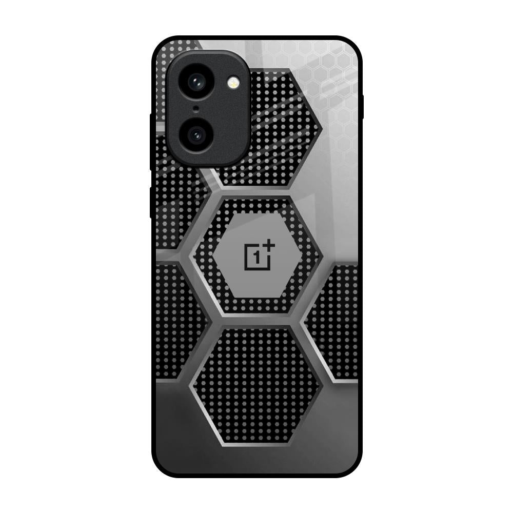 Hexagon Style OnePlus 15R 5G Glass Back Cover Online