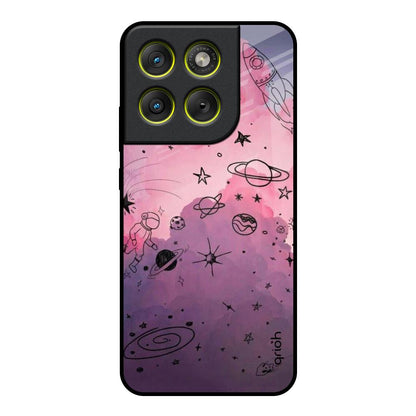 Space Doodles Motorola Edge 70 5G Glass Back Cover Online