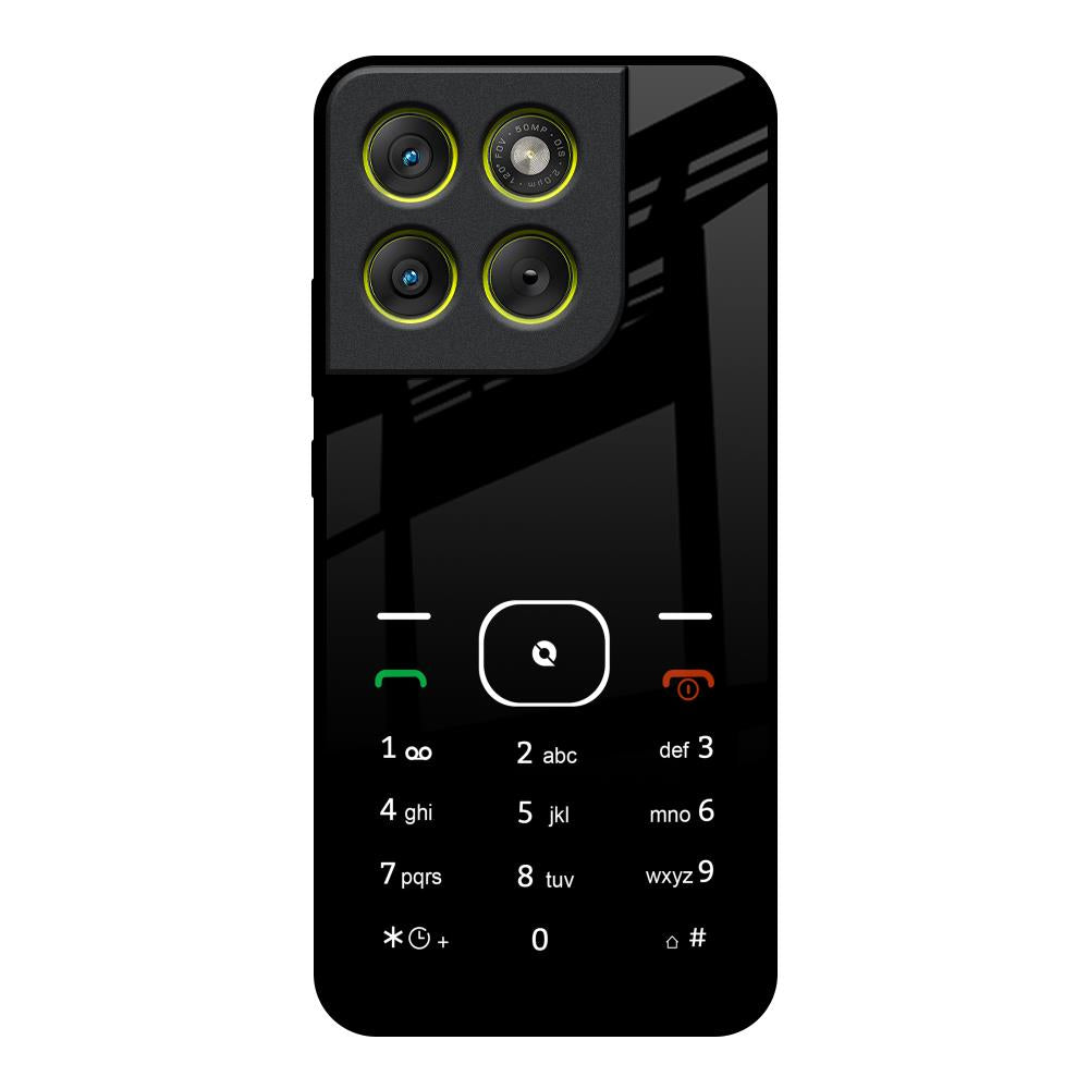 Classic Keypad Pattern Motorola Edge 70 5G Glass Back Cover Online
