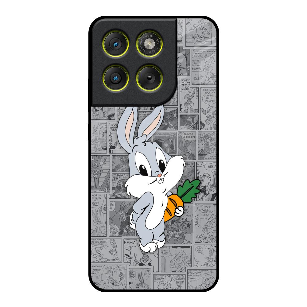 Cute Baby Bunny Motorola Edge 70 5G Glass Back Cover Online