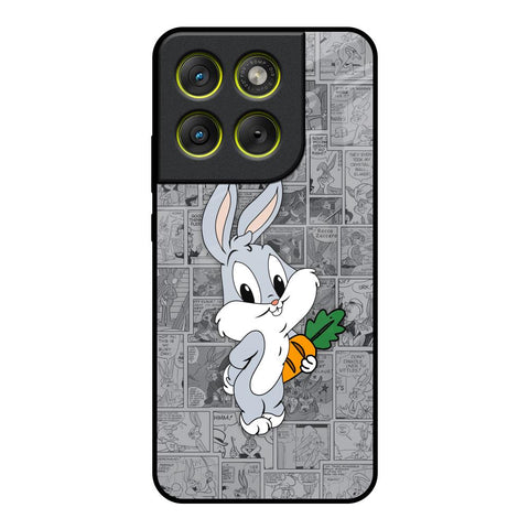 Cute Baby Bunny Motorola Edge 70 5G Glass Back Cover Online