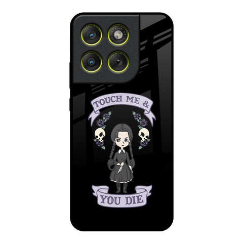 Touch Me & You Die Motorola Edge 70 5G Glass Back Cover Online