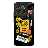 Danger Signs Motorola Edge 70 5G Glass Back Cover Online
