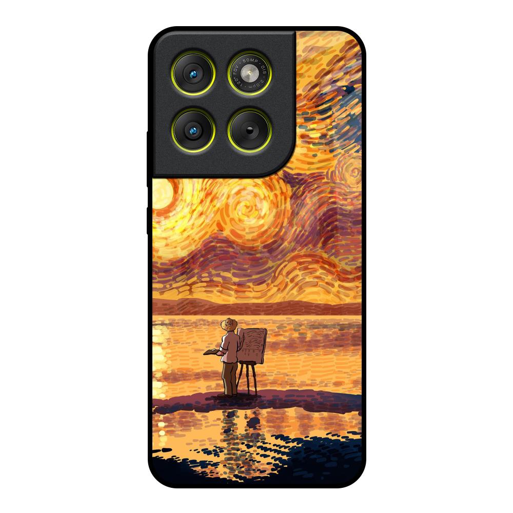 Sunset Vincent Motorola Edge 70 5G Glass Back Cover Online