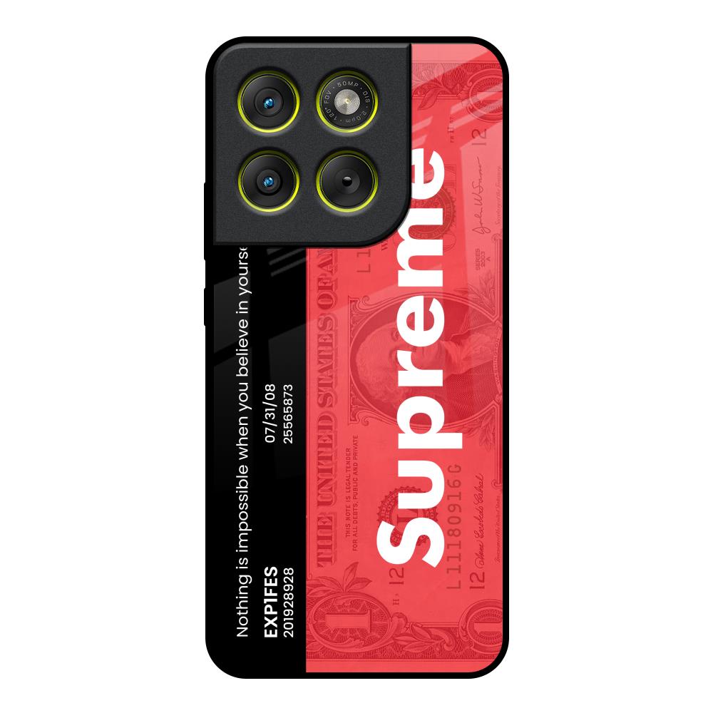 Supreme Ticket Motorola Edge 70 5G Glass Back Cover Online