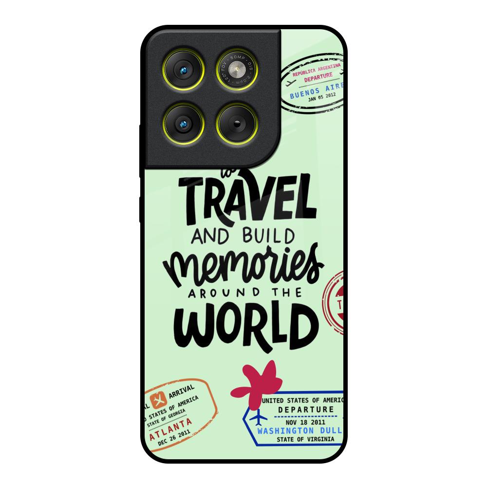 Travel Stamps Motorola Edge 70 5G Glass Back Cover Online