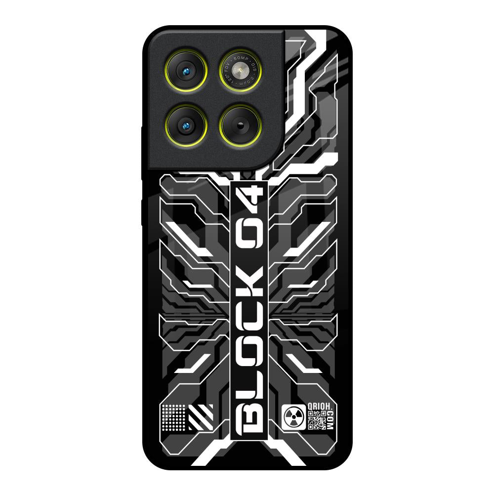 Monochrome Magic Motorola Edge 70 5G Glass Back Cover Online